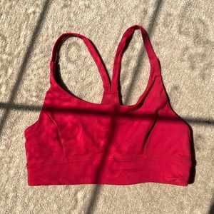 Lululemon train times bra in berry color size 6